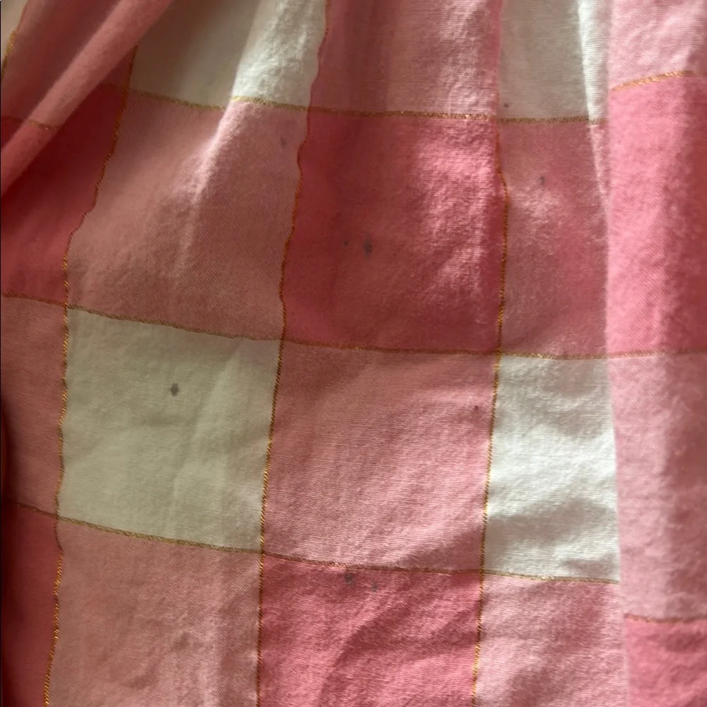 Baby Gap Pink and White Checkered Kids Dress